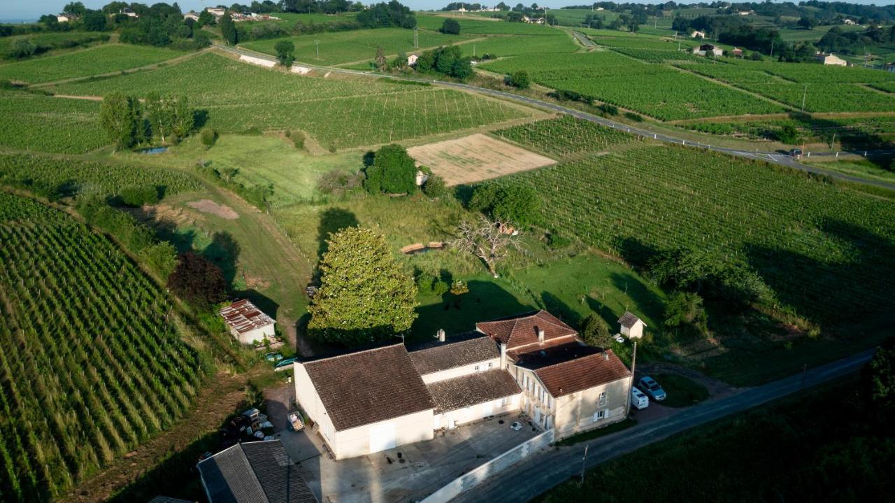 Chambre D'Hote Pres Bordeaux Au Chateau Camponac Bourg-sur-Gironde Exterior photo